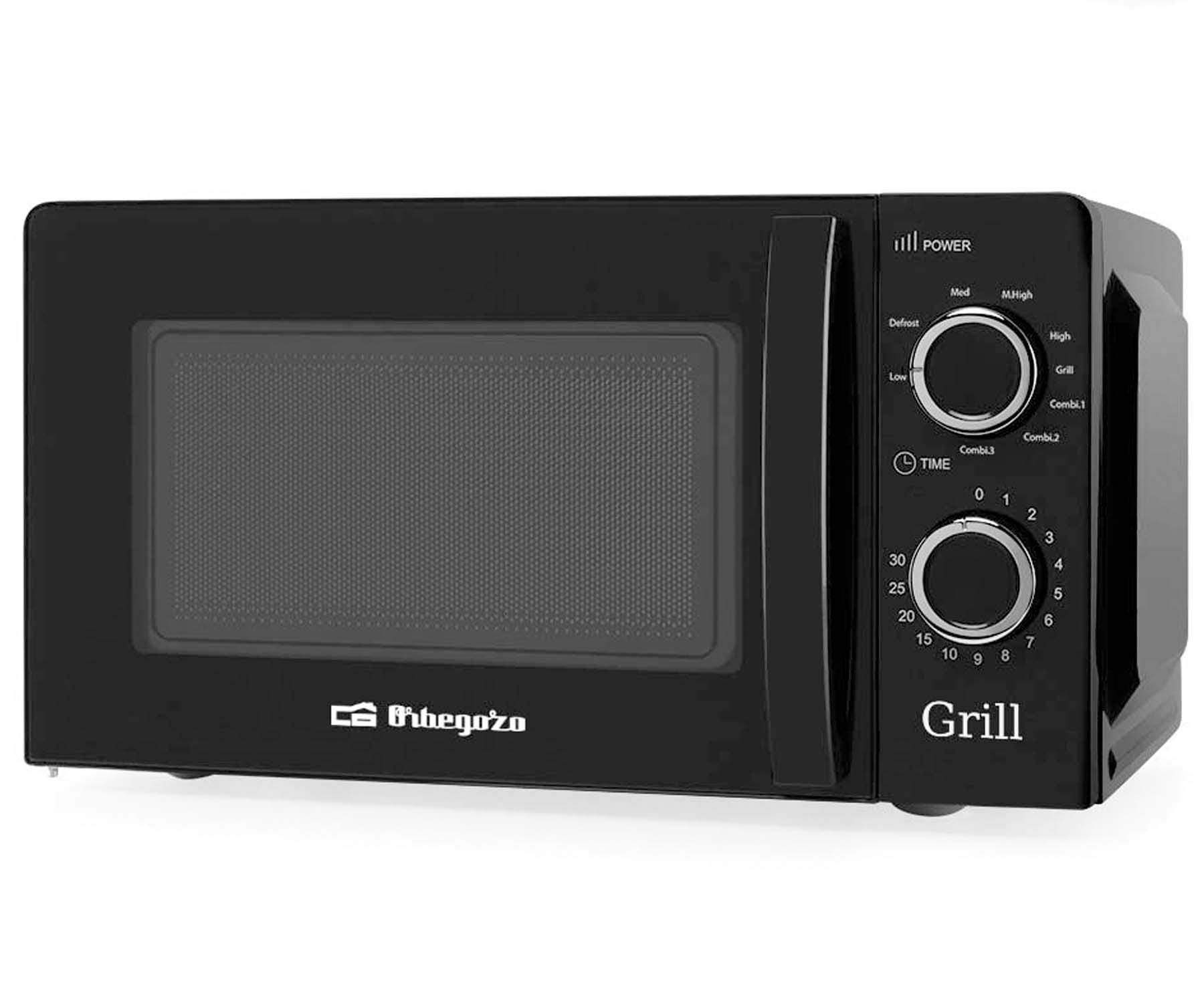 ORBEGOZO MIG2131 NEGRO MICROONDAS 700W 20L GRILL