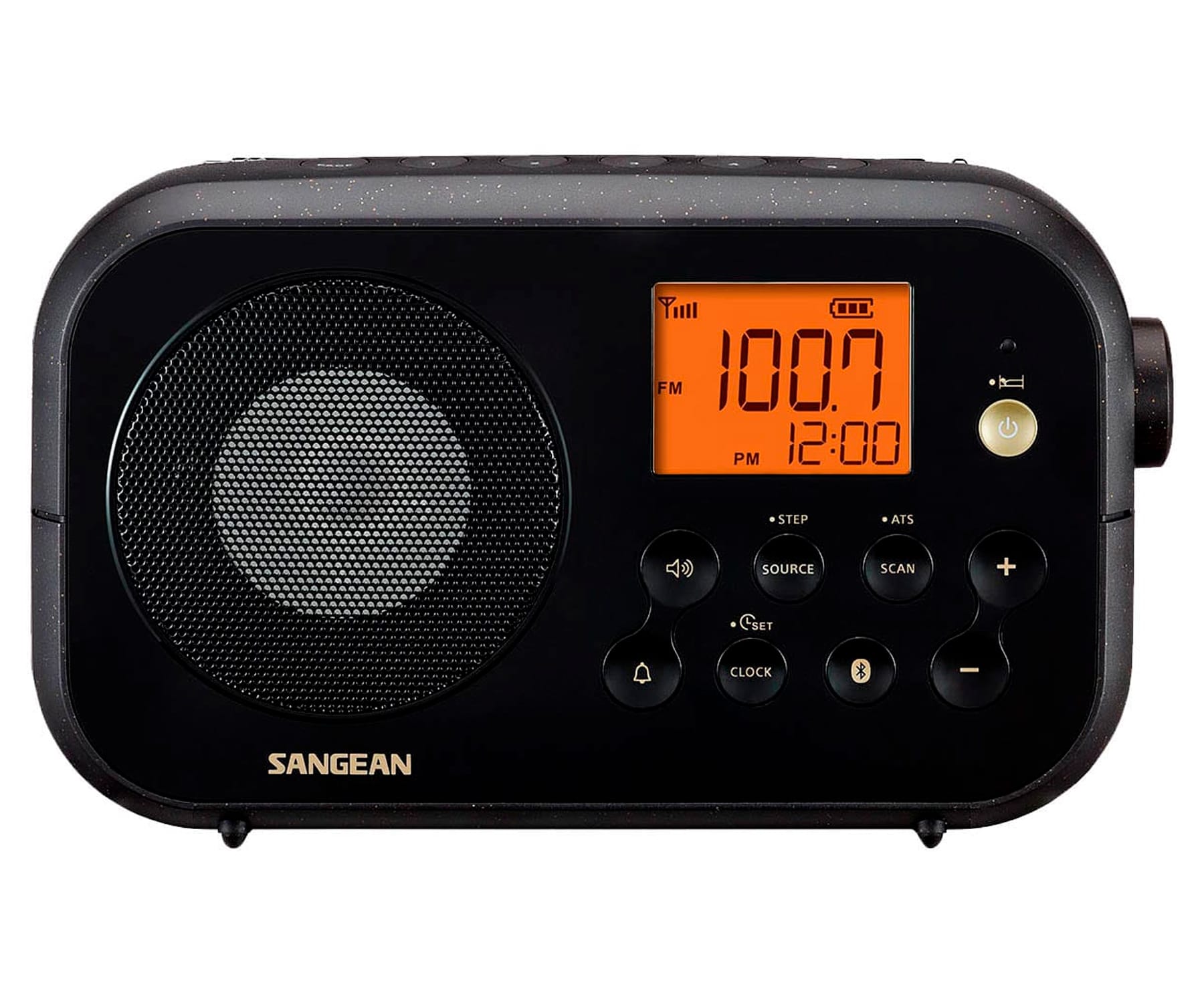 SANGEAN PR-D12BT NEGRO RADIO SOBREMESA FM AM BLUETOOTH PILAS RECARGABLES