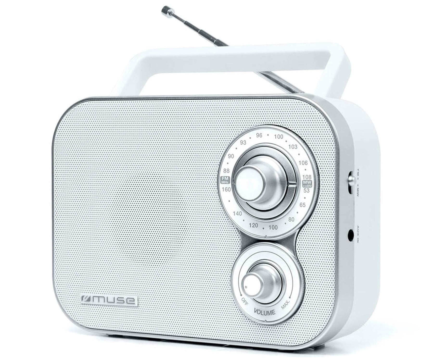 MUSE M-051 RW BLANCO / RADIO PORTÁTIL