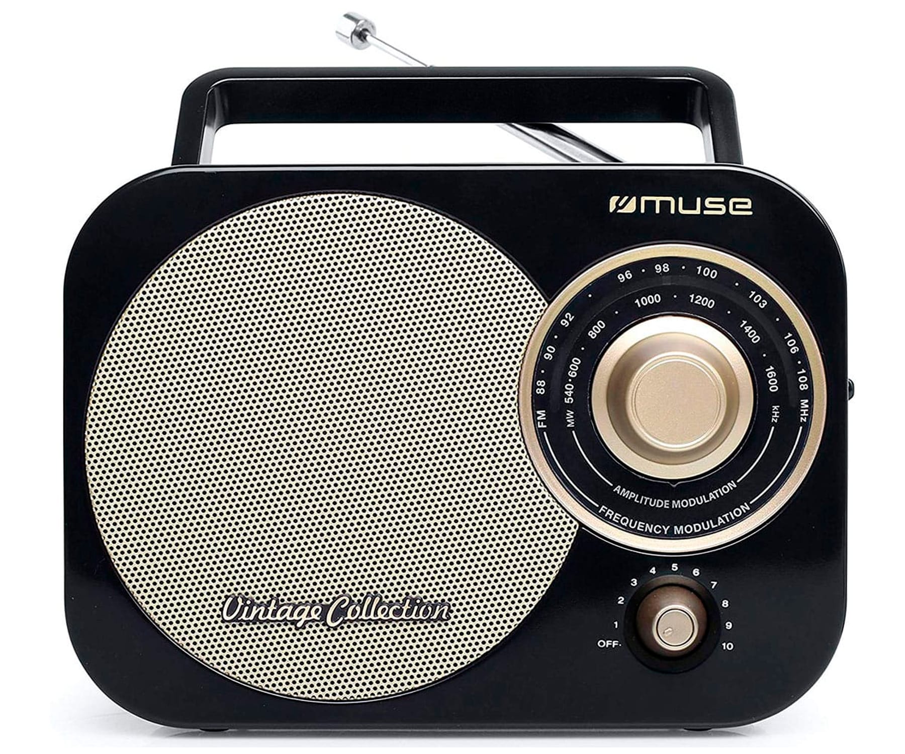 MUSE M-055 RB NEGRO / RADIO PORTÁTIL