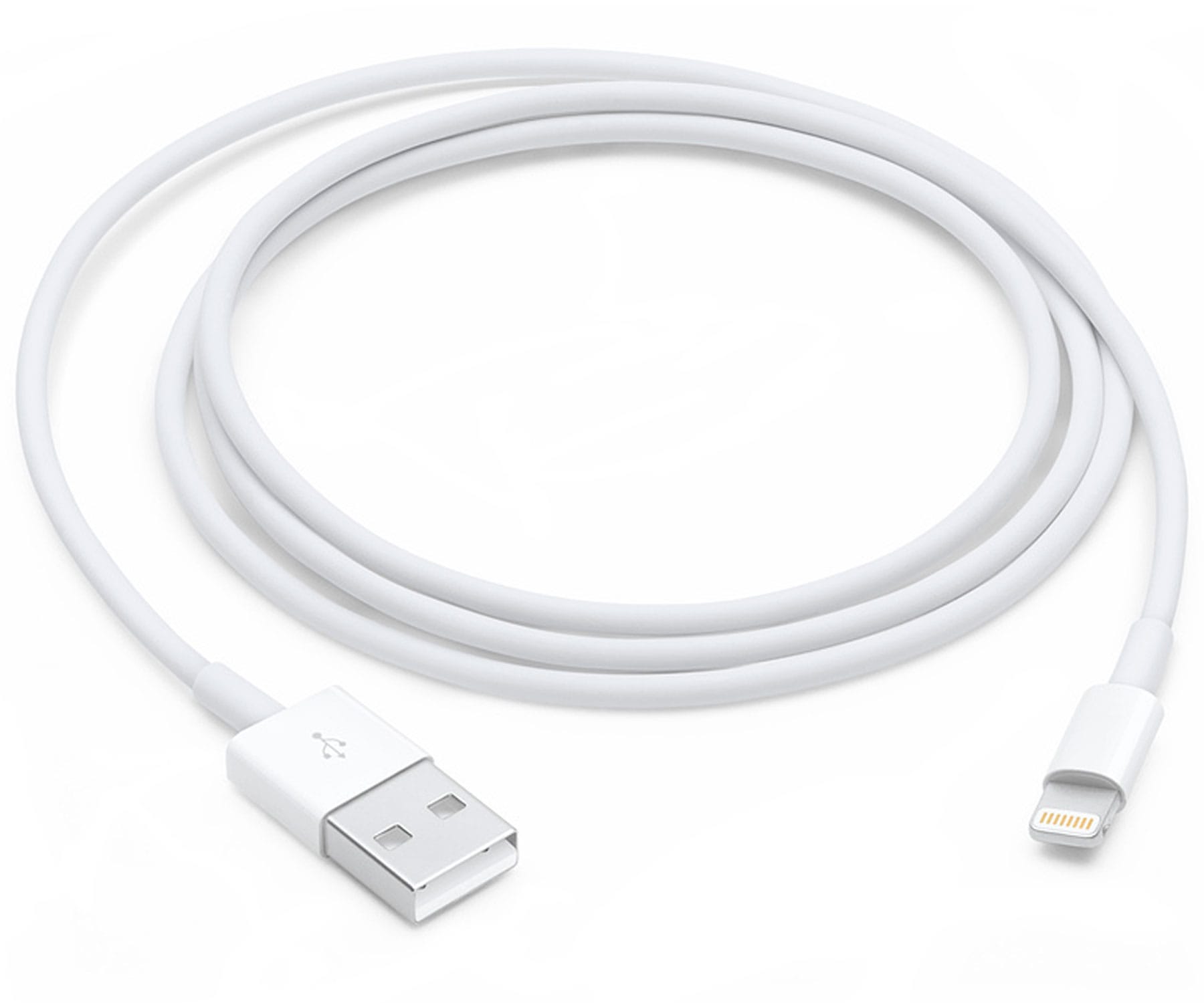 APPLE MXLY2ZM/A BLANCO CABLE USB A LIGHTNING 1 METRO