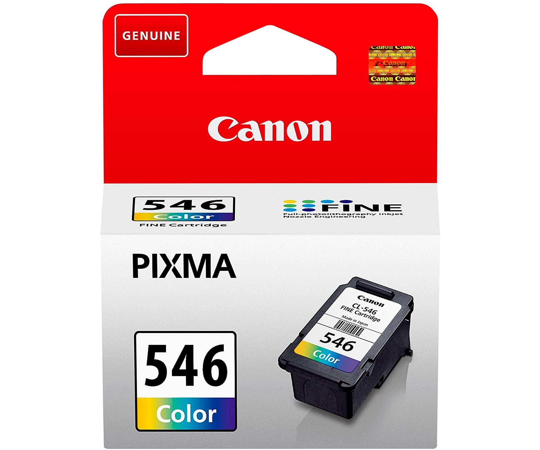 CANON CL-546 TRICOLOR CARTUCHO DE TINTA 8ML FINE PIXMA CIAN MAGENTA AMARILLO
