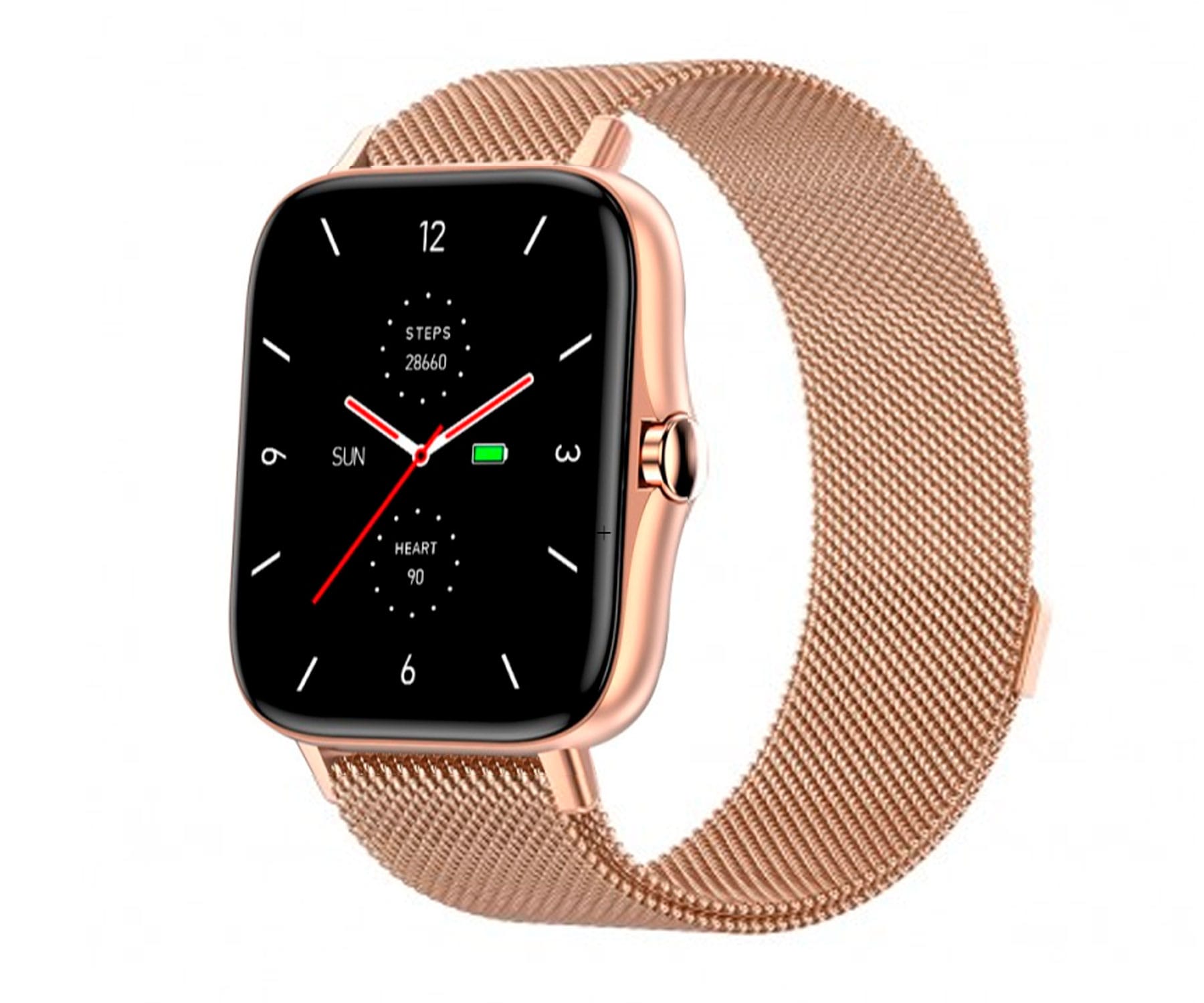 DCU MODERN CALLS & SPORTS SMARTWATCH DORADO + ROSA