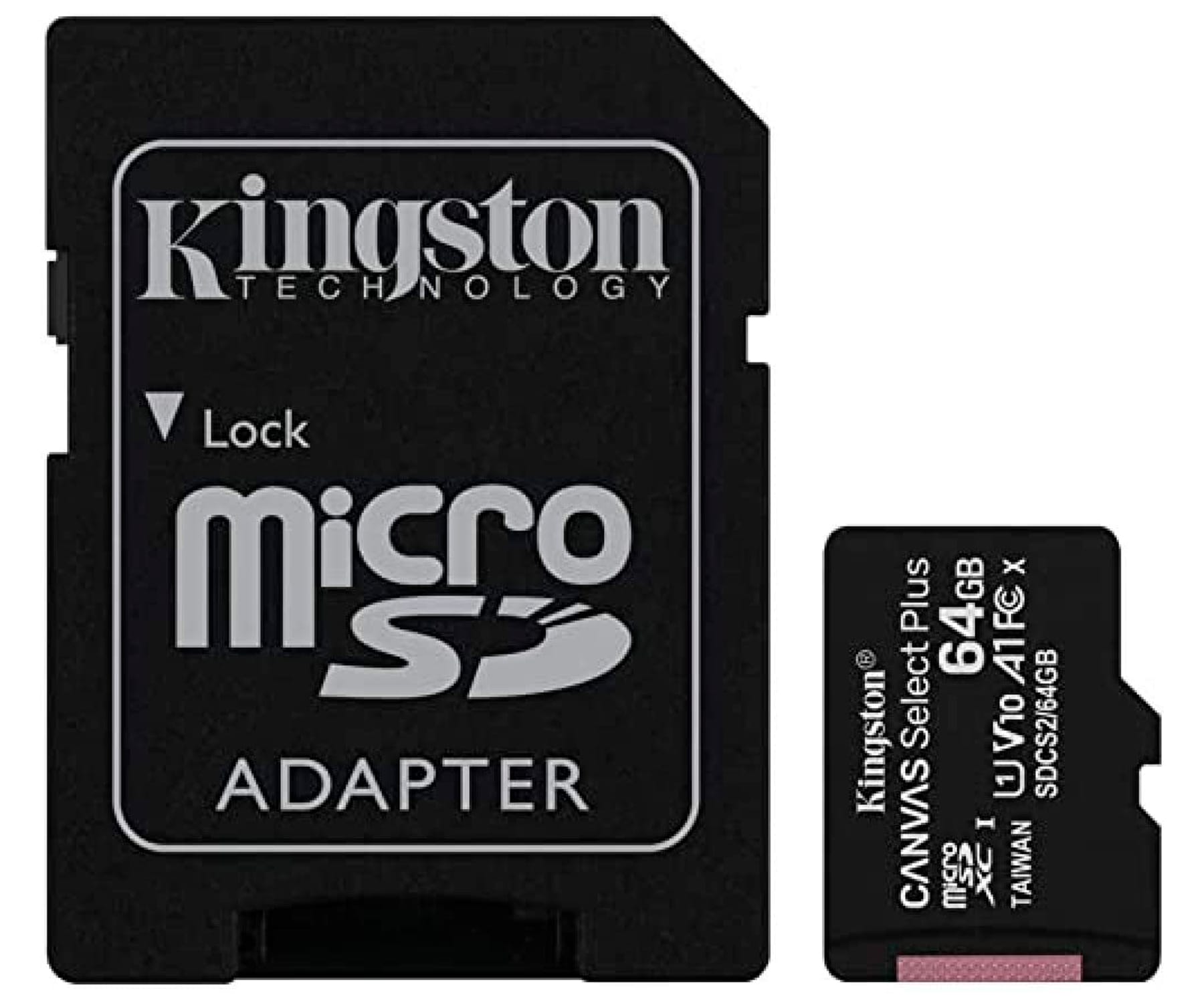 KINGSTON TARJETA DE MEMORIA MICROSD XC UHS-I CLASE 10 DE 64GB 100MB/S + ADAPTADOR