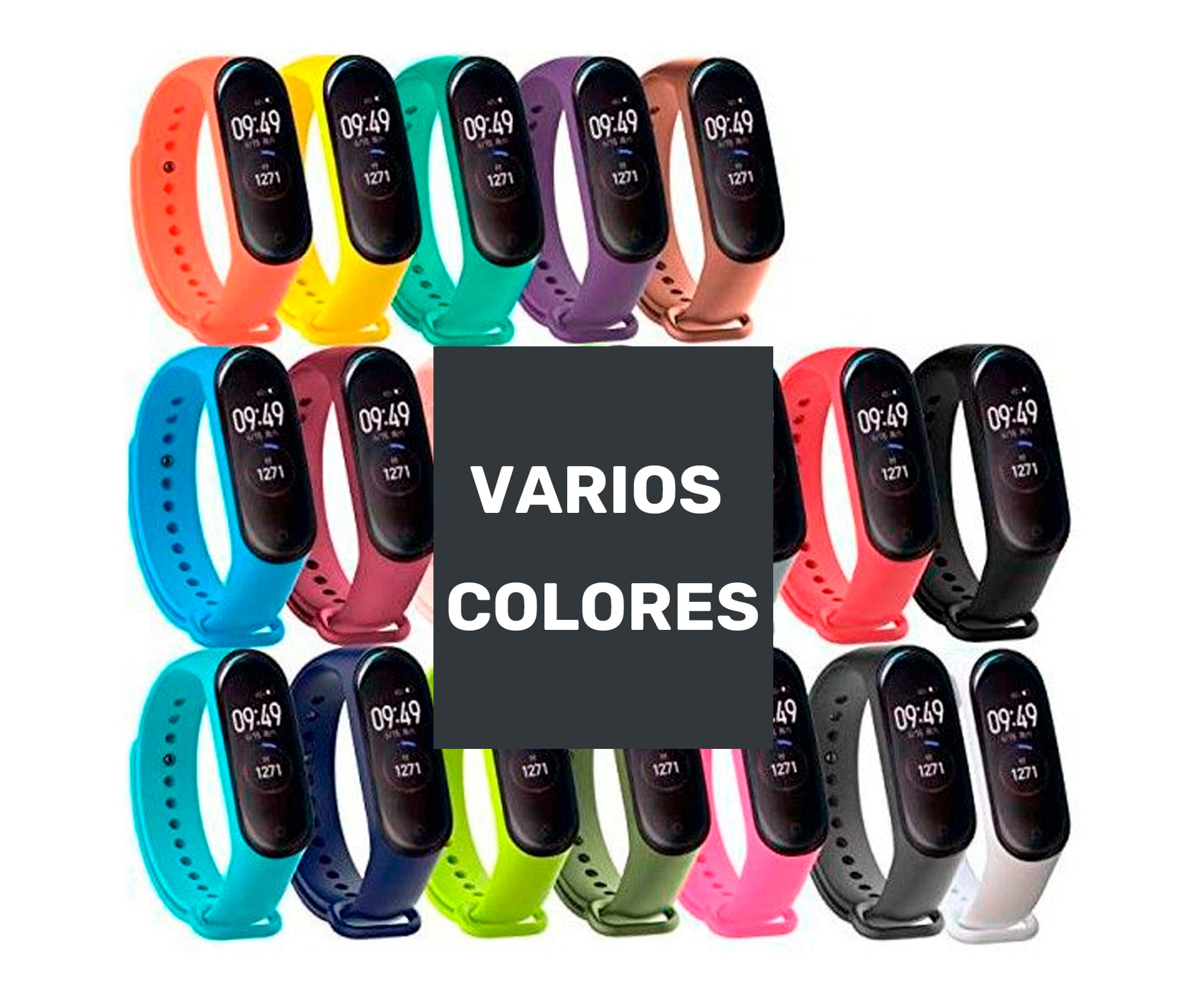 JC CORREA SILICONA AMARILLA MI BAND 6