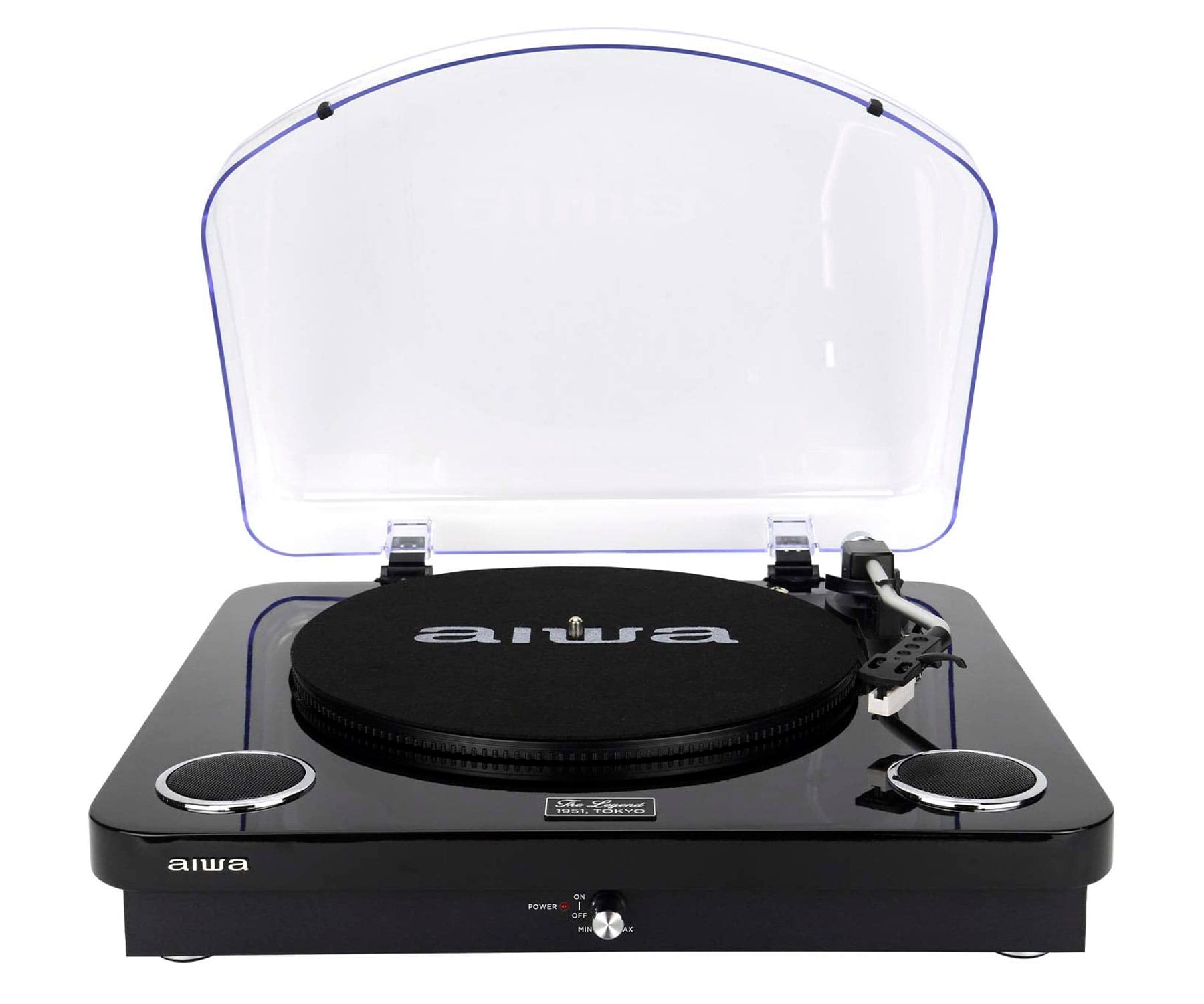 AIWA GBTUR-120BKMKII BLACK / TOCADISCOS CON RADIO FM Y ALTAVOCES