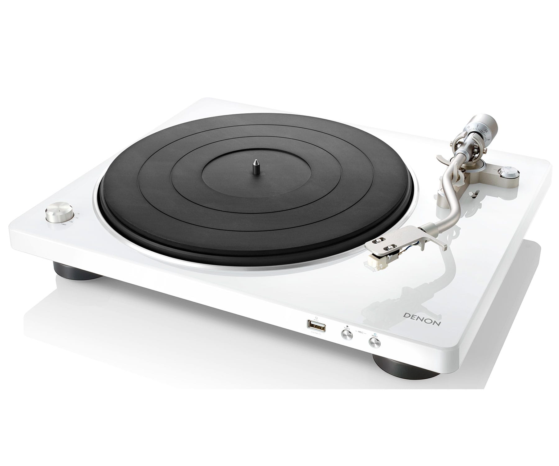 DENON DP-450 USB WHITE / TOCADISCOS HIFI