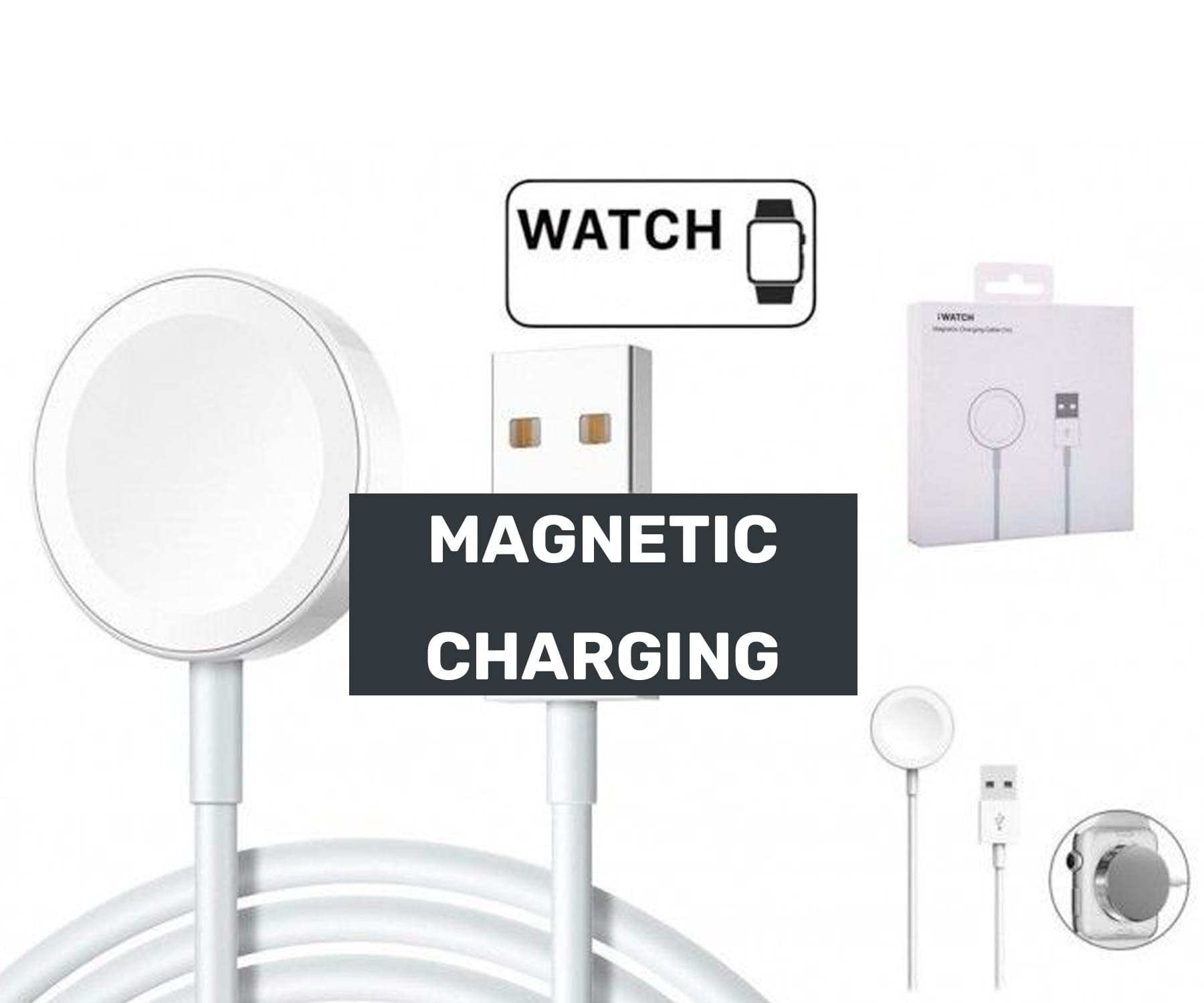 JC MAGNETIC CHARGING CABLE / APPLE WATCH