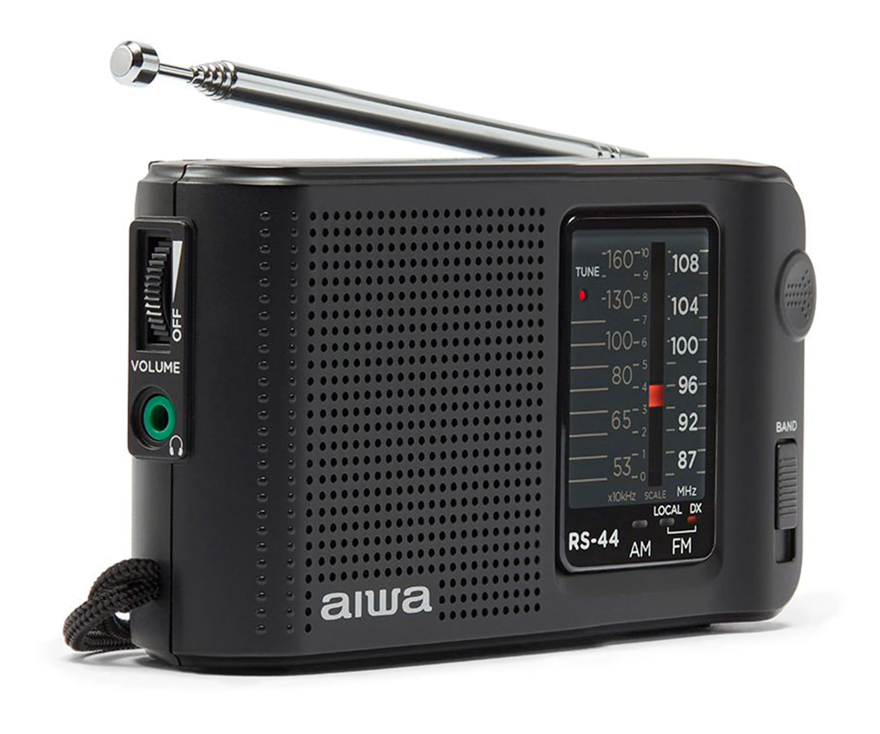AIWA RS-44 NEGRO / RADIO FM AM PORTÁTIL