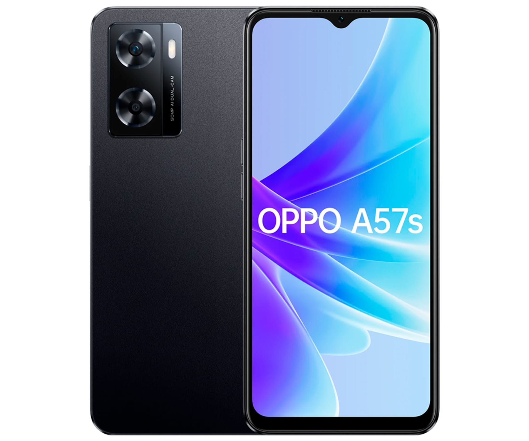 OPPO A57S BLACK / 4+128GB / 6.56" HD+