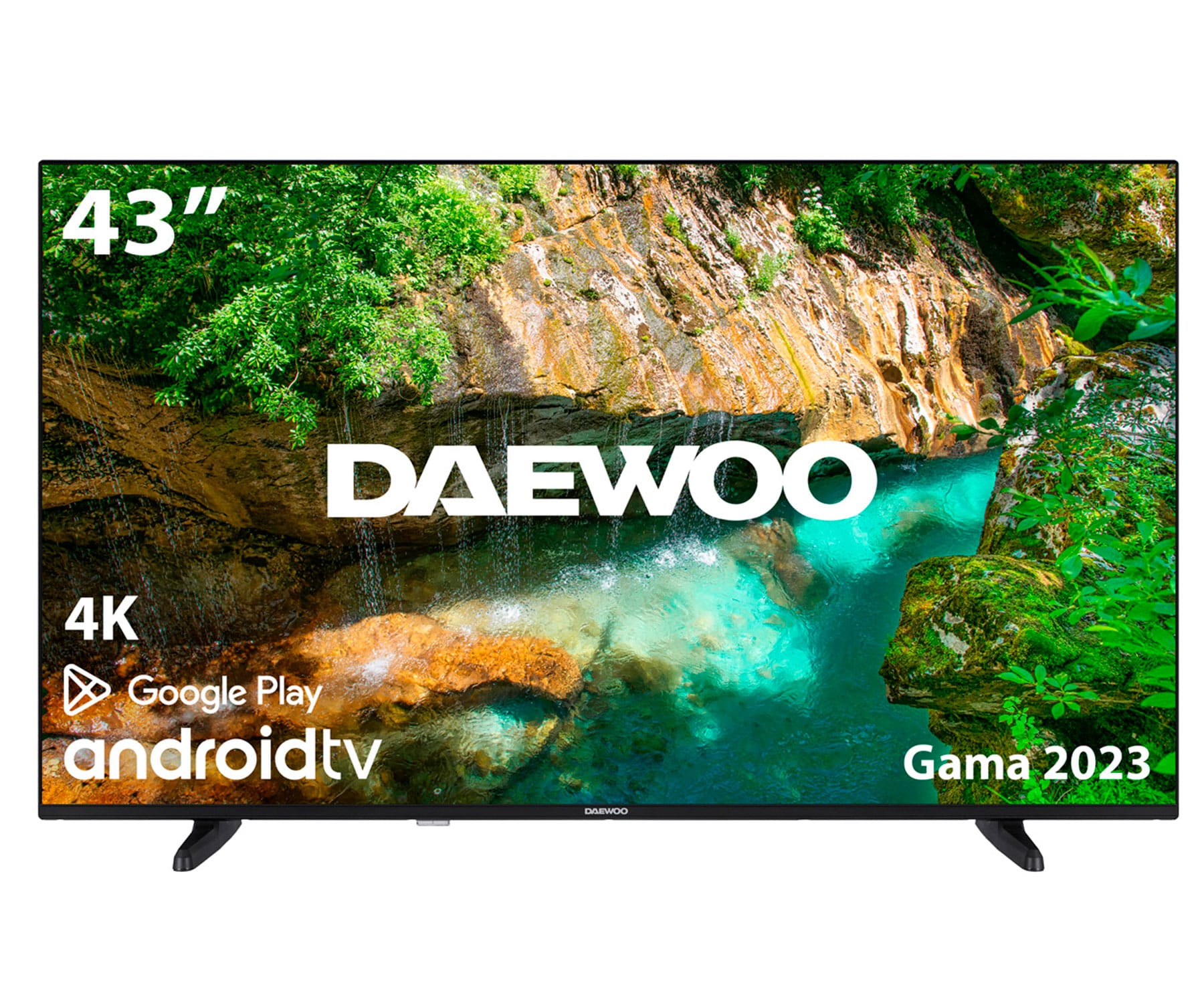 DAEWOO 43DM62UA TELEVISOR SMART TV 43" DIRECT LED UHD 4K HDR