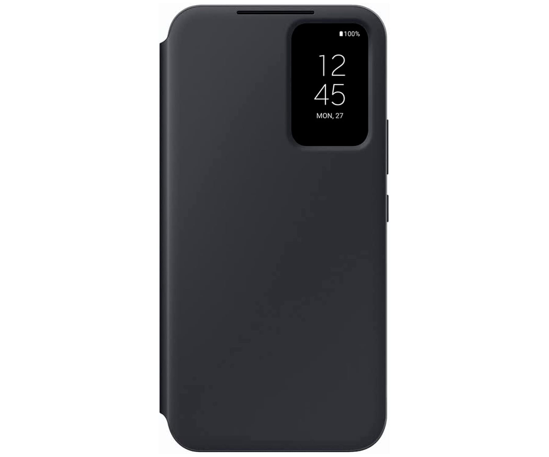 SAMSUNG SMART CLEAR VIEW WALLET COVER BLACK / SAMSUNG A54