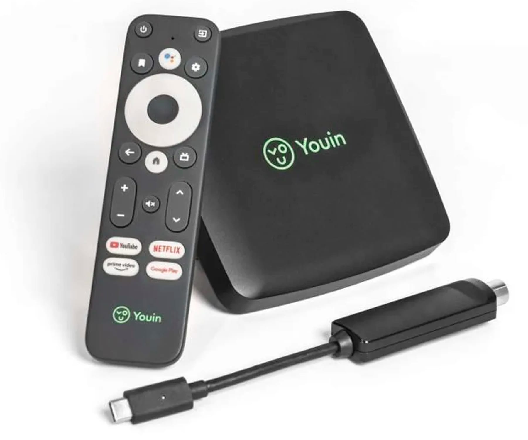 YOUIN YOU-BOX 4K / SMART TV BOX ANDROID TV CON TDT