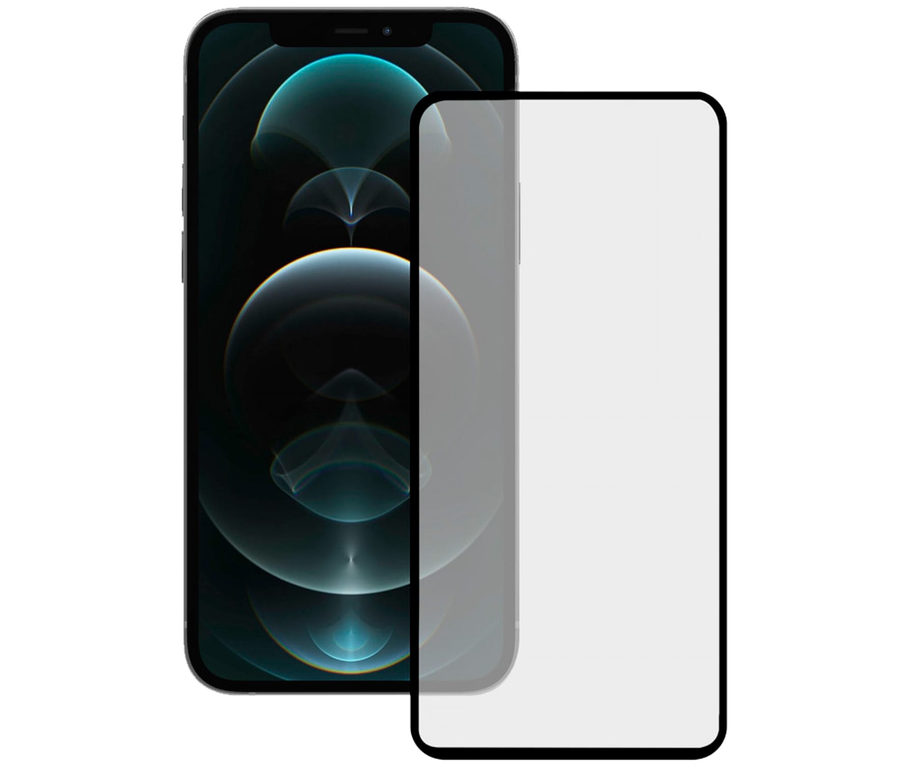 PROTECTOR DE PANTALLA KSIX PROTECTOR NEGRO APPLE IPH
