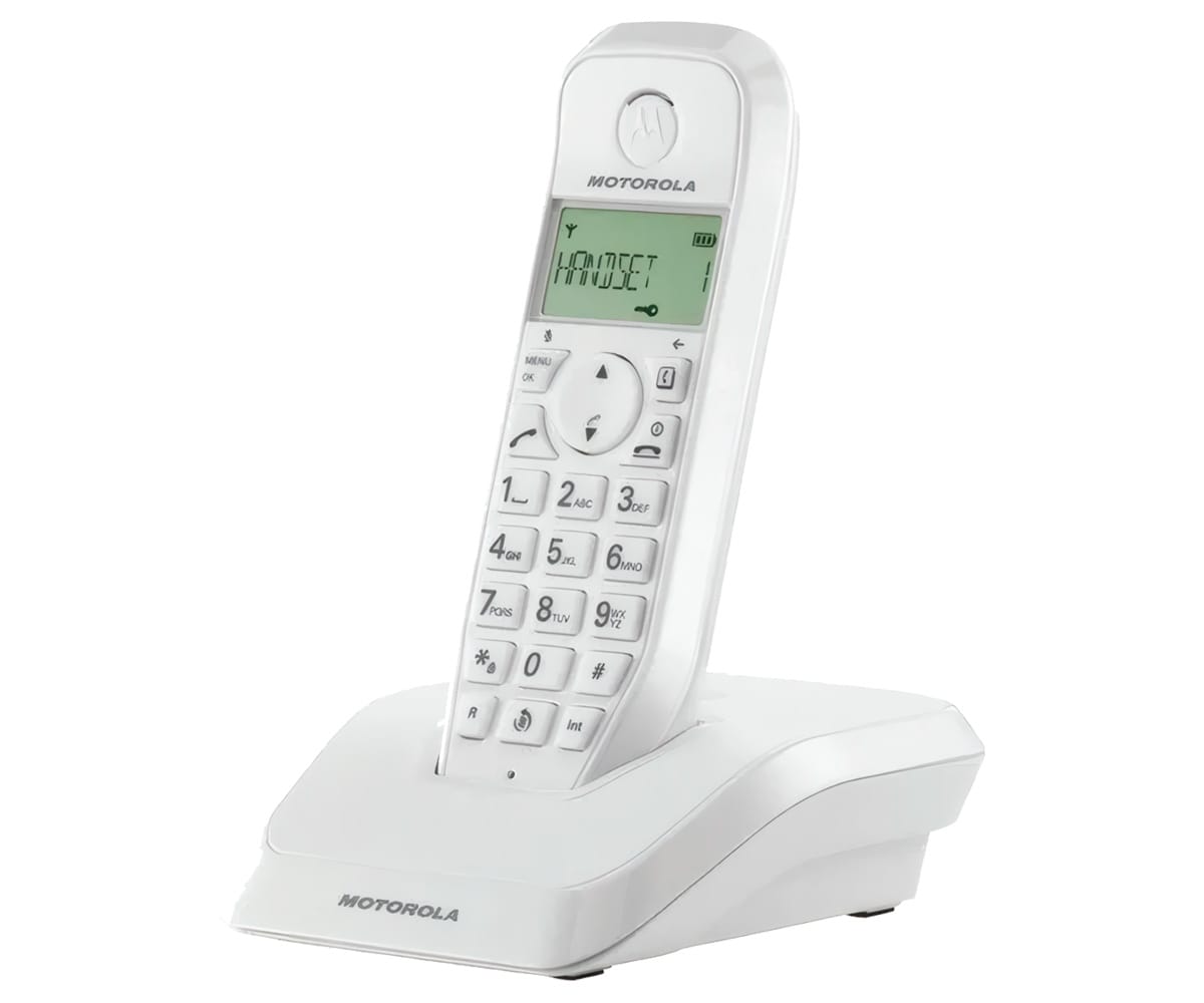 Teléfono DECT Motorola S1201 Negro