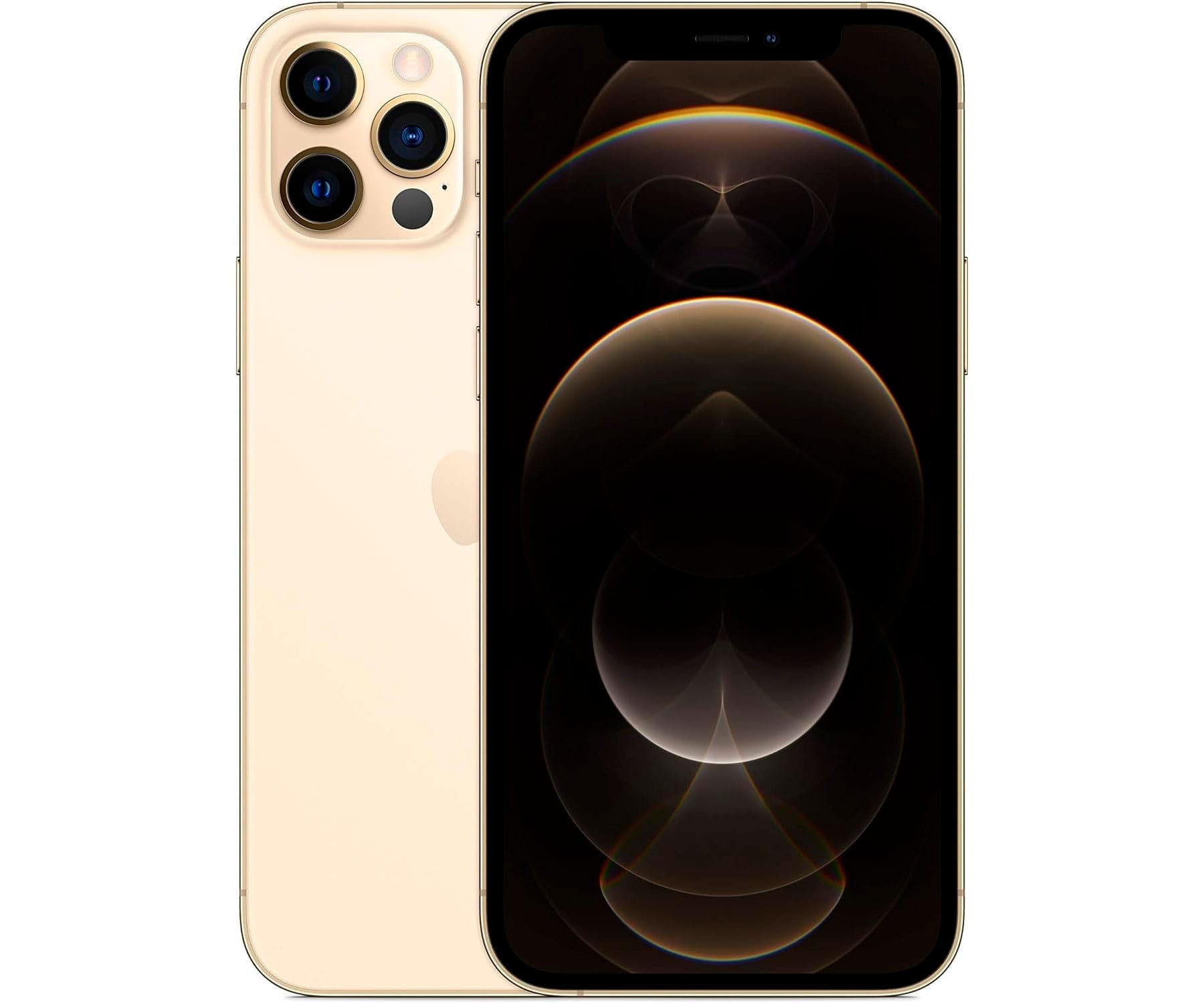 Teléfono Móvil Reacondicionado 5G iOS 14 A14 Bionic Iphone REAC.RW IPHONE 12 PRO 6+5 6GB Ram 128GB Disco Dorado