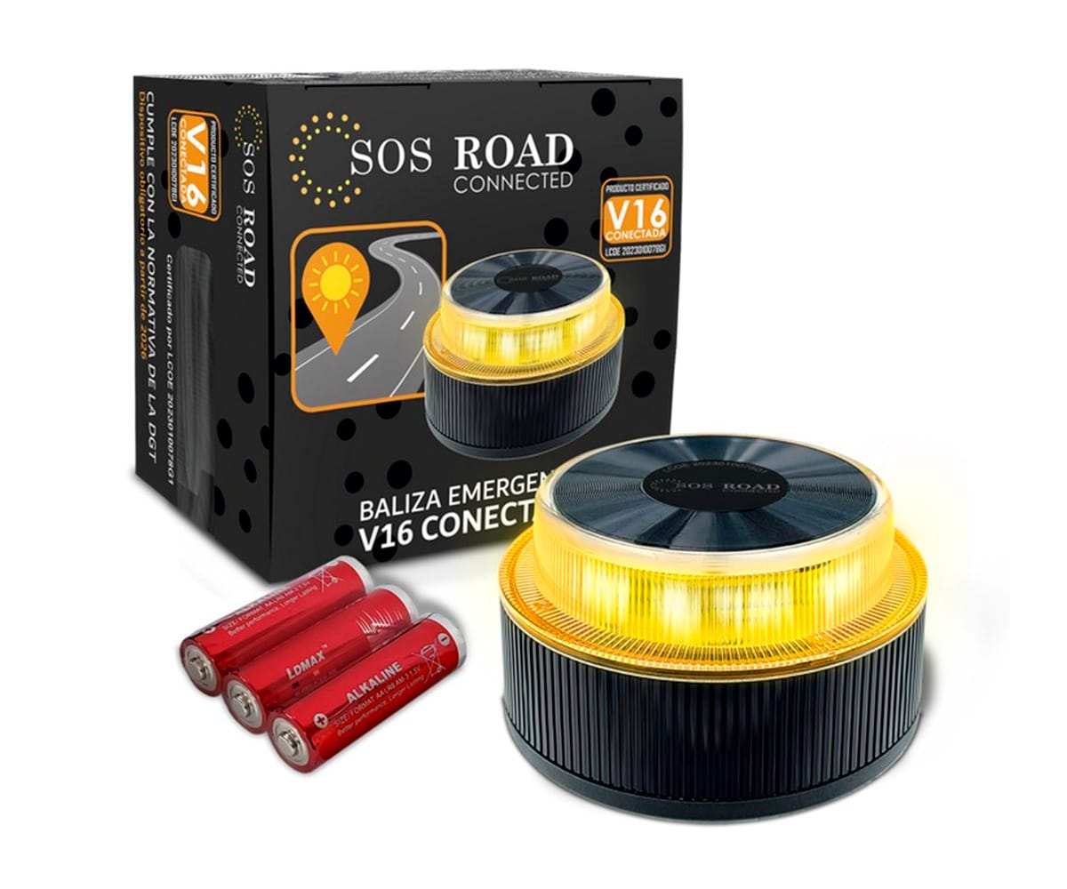 Accesorio movilidad urbana SOS ROAD V16 CONNECTED AgfaPhoto