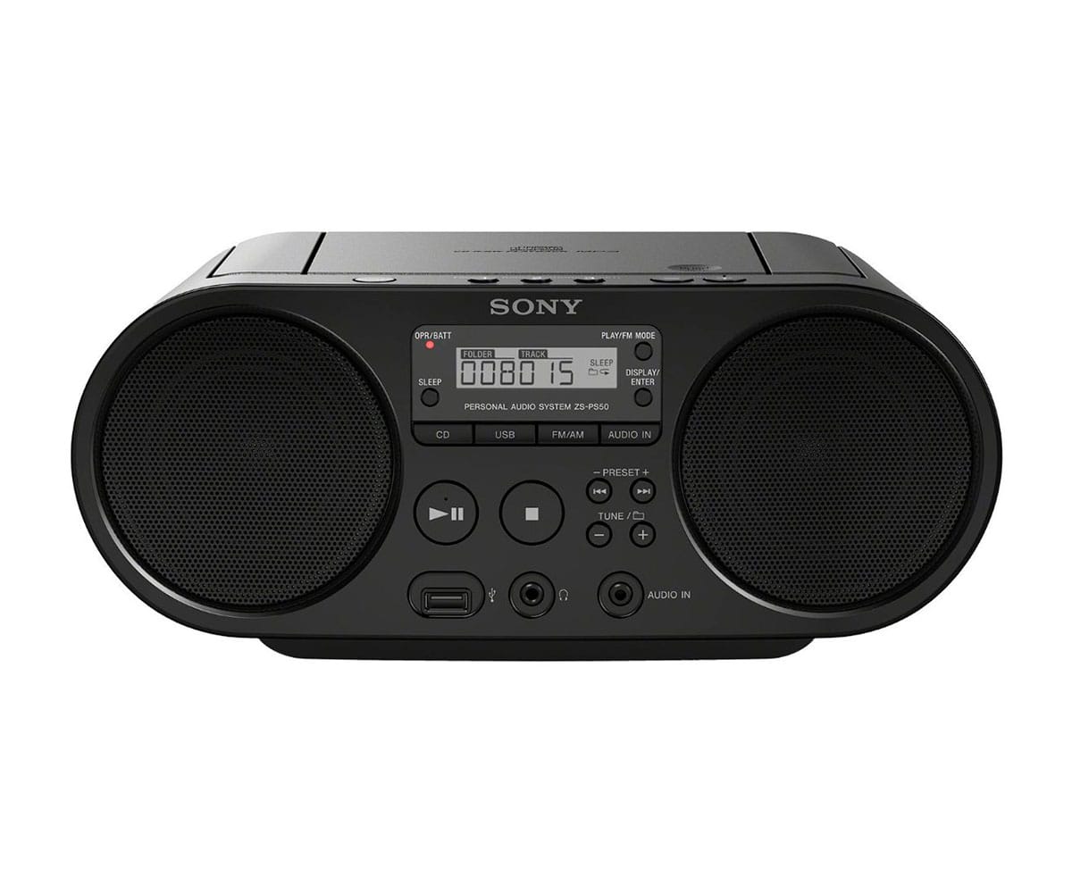 SONY ZSPS50B NEGRO / RADIO CD PORTÁTIL