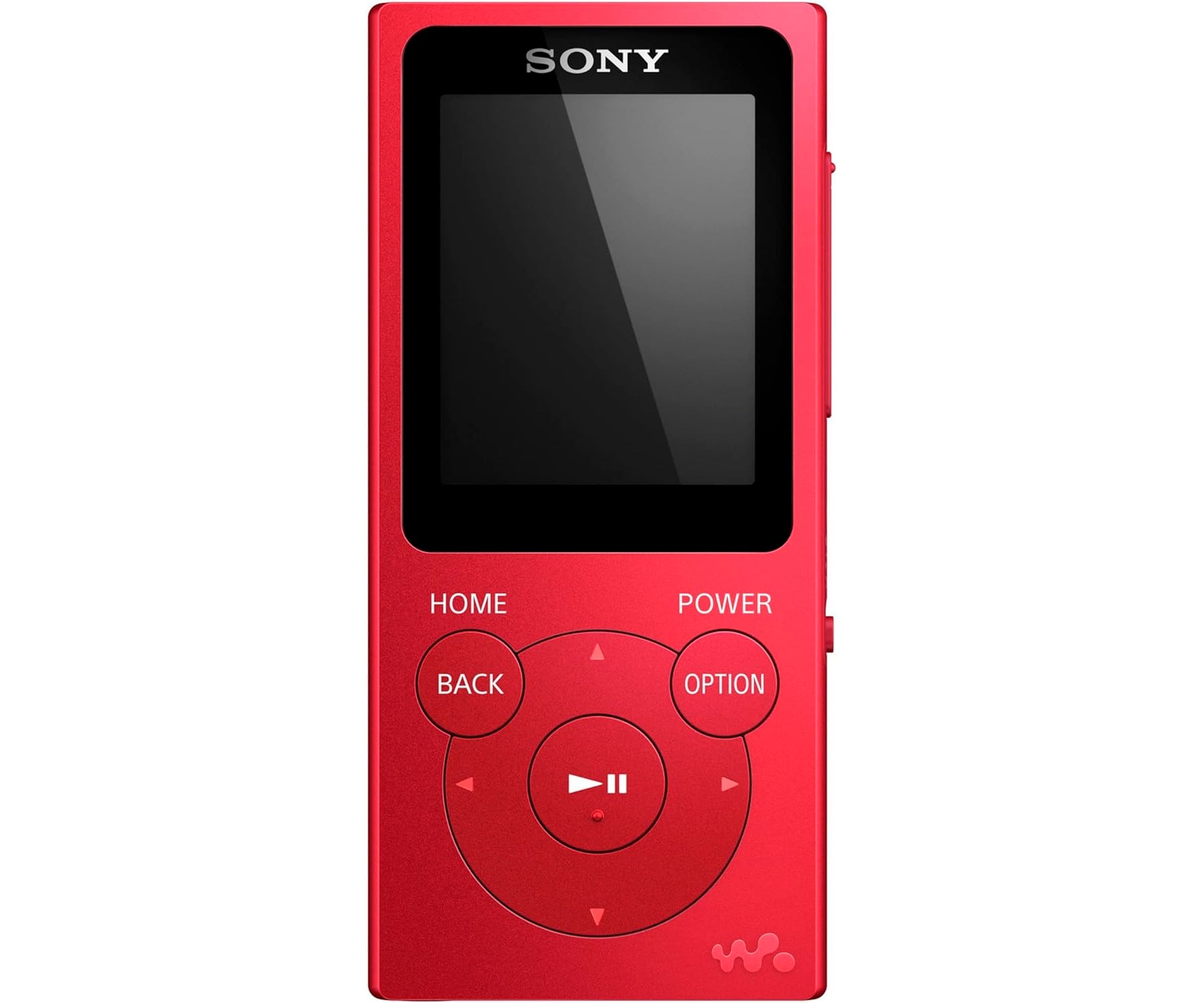 SONY NW-E394R ROJO REPRODUCTOR MP3 CON PANTALLA DE 1.77''