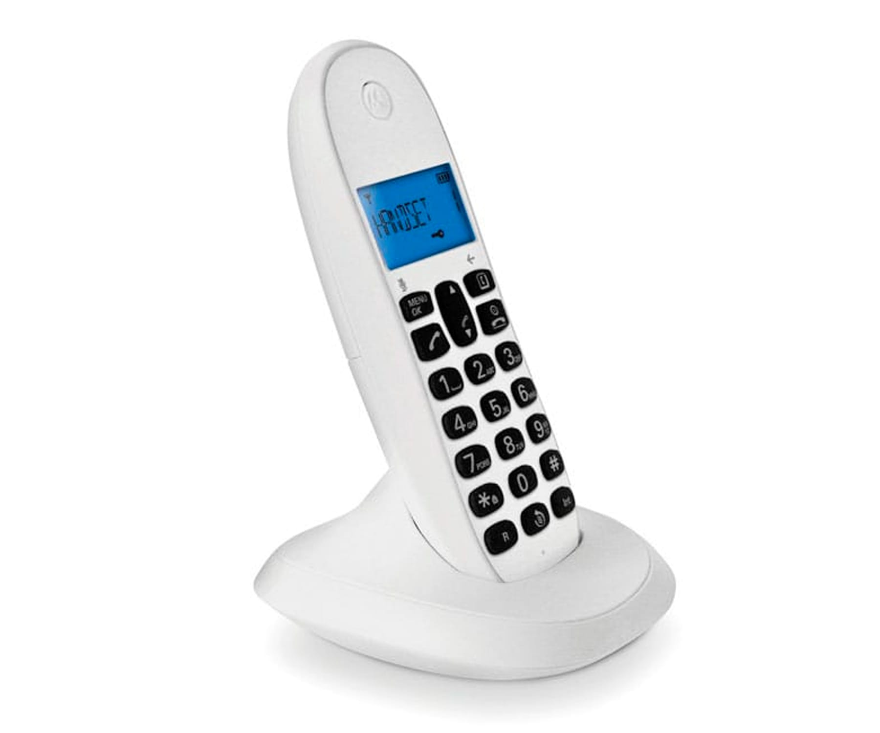 MOTOROLA C1001LB+ BLANCO TELÉFONO INALÁMBRICO CON MANOS LIBRES INTEGRADO
