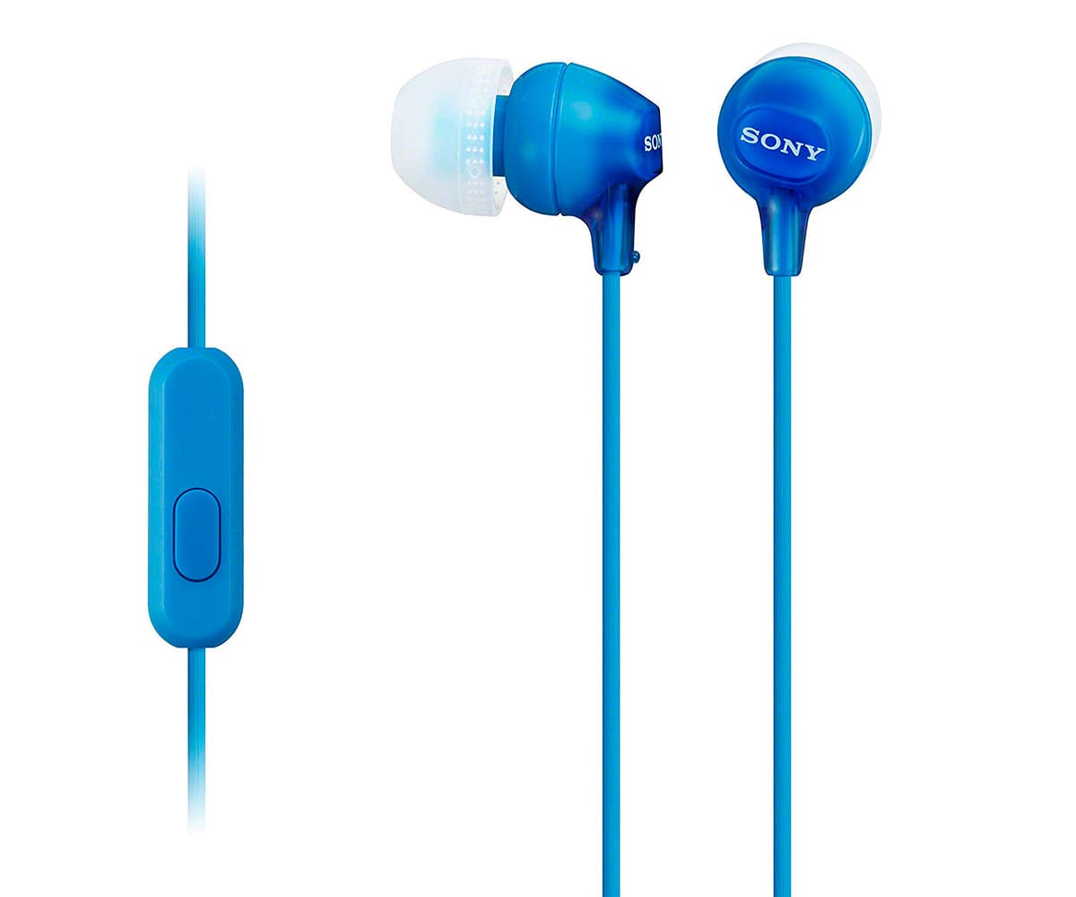 SONY MDR-EX15AP BLUE / AURICULARES INEAR CON CABLE